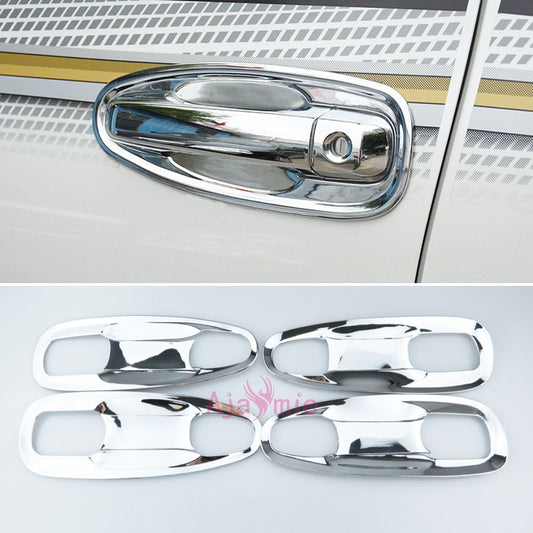 For Toyota Land Cruiser 150 Prado LC150 FJ150 2010-2017 Door Handle Bowl Insert Moulding Trim Chrome Car-Styling Accessories