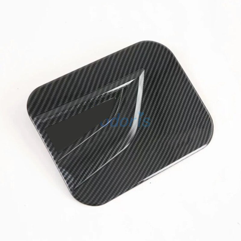 For Toyota Sienna 2015 2016 2017 2018 2019 2020 Carbon Fiber Color Fuel Tank Cover Gas Box Cap Panel Sticker Car Accessories