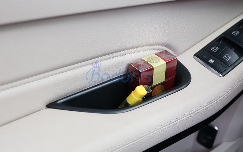 For Mercedes Benz AMG E Class W212 2010 2011 2012 2013 2014 2015 Car Organizer Door Armrest Storage Box Car Styling Accessories