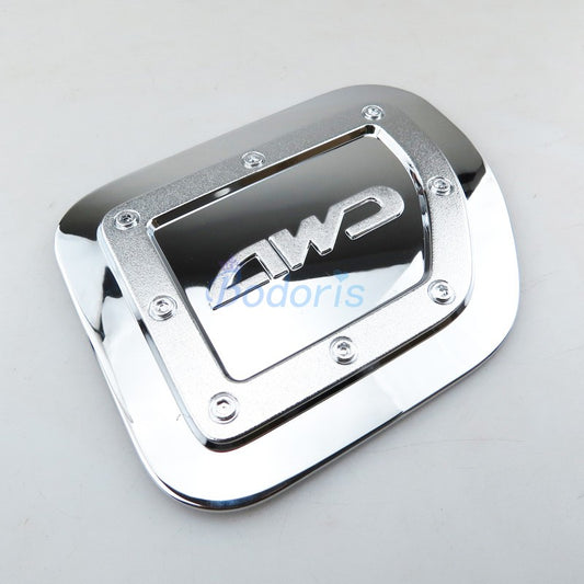 For Toyota Land Cruiser 150 Prado FJ150 2010-2019 Fuel Tank Cover Panel Gas Box Cap Chrome Car-Styling Accessories