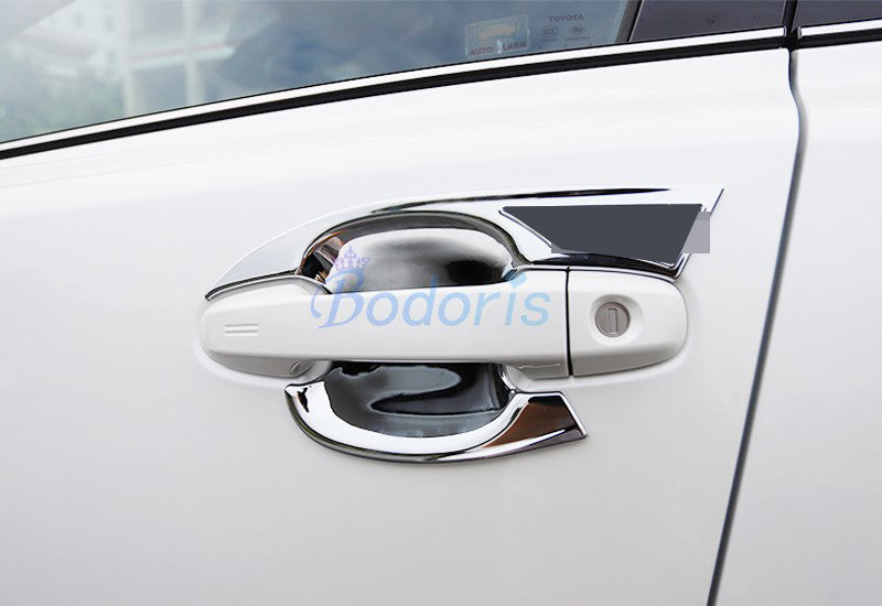 For Toyota C-HR CHR 2016 2017 2018 Front Door Handle Cover And Bowl Insert Trim Chrome Car Styling Accessories