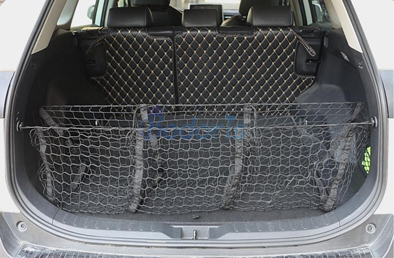 For Toyota Land Cruiser 120 FJ Prado FJ120 FJ150 FJ100 Car Trunk Organizer Storage Bag Luggage Nets Auto Interior Accessories