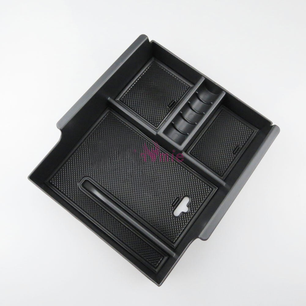 Car Organizer Armrest Glove Storage Box Container Tray Non-slip Mats 2016 2017 2018 For Toyota VELLFIRE 30 Alphard Accessories