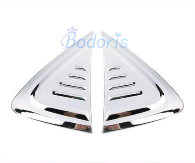 For Toyota C-HR CHR C HR 2016 2017 2018 Silver Color Side Wing Guard Air Vent Cover Trim Car Styling Accessories