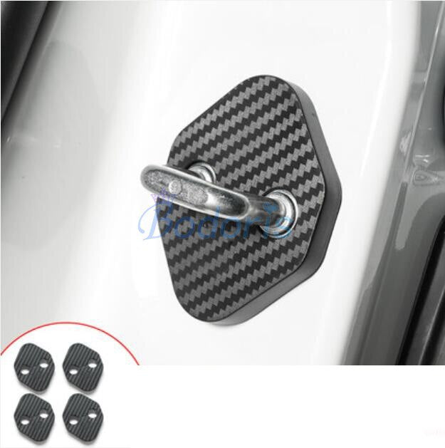 For Toyota RAV4 2014 2015 2016 2017 2018 Waterproof Door Lock Protector Buckle Anti-Rust Stop Rust Car Styling Accessories