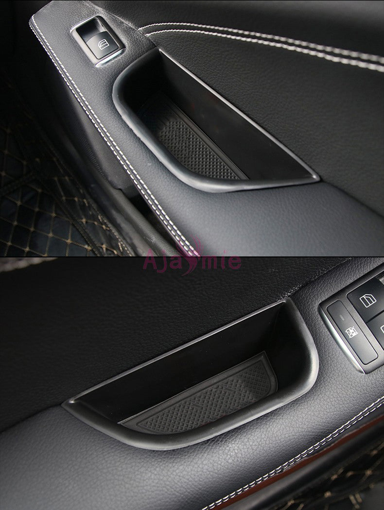 Accessories For Mercedes Benz A CLA GLA Class W176 X156 C117 X117 2013-17 Car Organizer Door Armrest Storage Box Container Tray