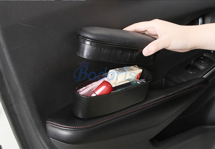 Car Armrest Box Universal Door Armrest Storage Box Arm Rest Support Interior Elbow Adjust Ment Bracket Auto Accessories