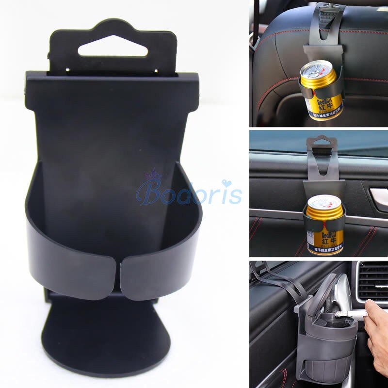 Car Storage Box Cup Coffee Drinks Holder Tray Bottle Ashtray Catcher Case Seat Back Bag Universal Car Organizer Accessories