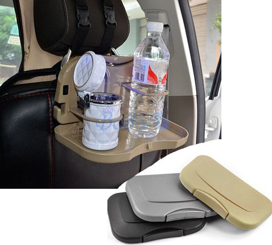 For Toyota Land Cruiser 120 FJ120 2003-2009 Rear Seat Bottle Cup Drinks Holder Tray Food Coffee Goods Auto Mount Stand Board