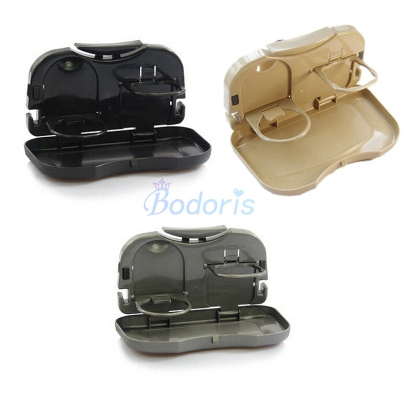 Rear Seat Bottle Cup Drinks Holder Tray Food Coffee Board Auto Table Desk For Toyota Land Cruiser 150 Prado FJ150 FJ120 J80 J90